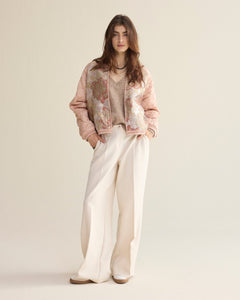 Summum WomanSummum Woman Ivory TrousersBottomsIvory - Blue Water Clothing