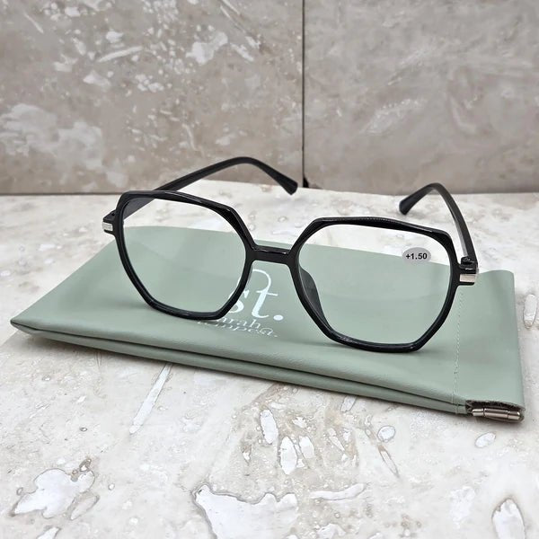 Tempest DesignsTempest Designs Slim Frame Reading GlassesAccessoriesBlack - Blue Water Clothing