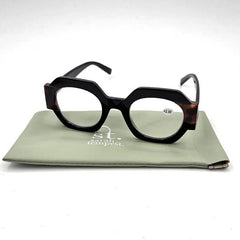 Tempest DesignsTempest Designs Thick frame angular glassesAccessoriesBlack/Tortoiseshell - Blue Water Clothing