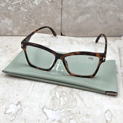 Tempest DesignsTempest Designs Tortoiseshell Semi Cats Eye Reading GlassesAccessories - Blue Water Clothing