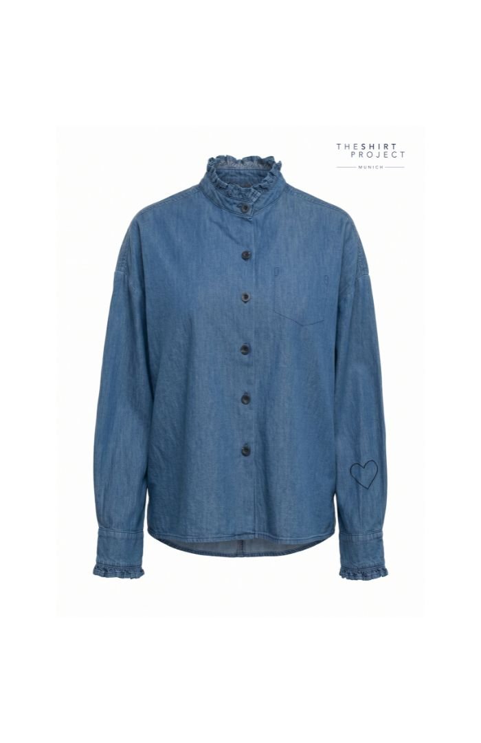 The Shirt Project Shirt 51974Denim - Blue Water Clothing
