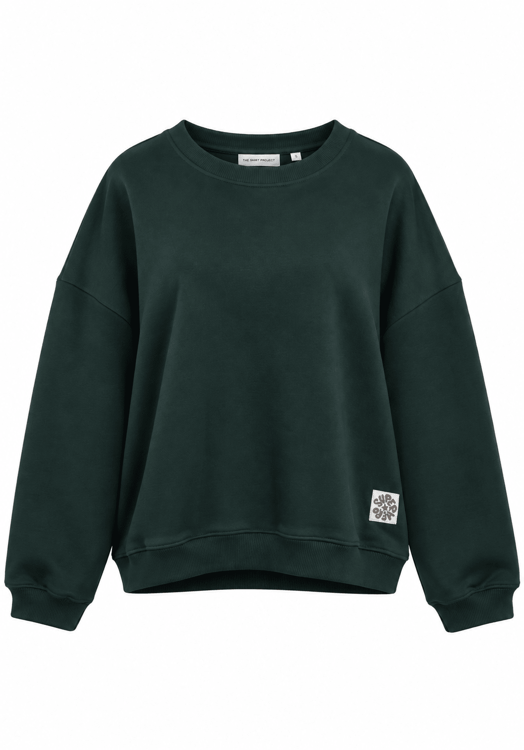 The Shirt Project Sweatshirt 51899Pine Green - Blue Water Clothing