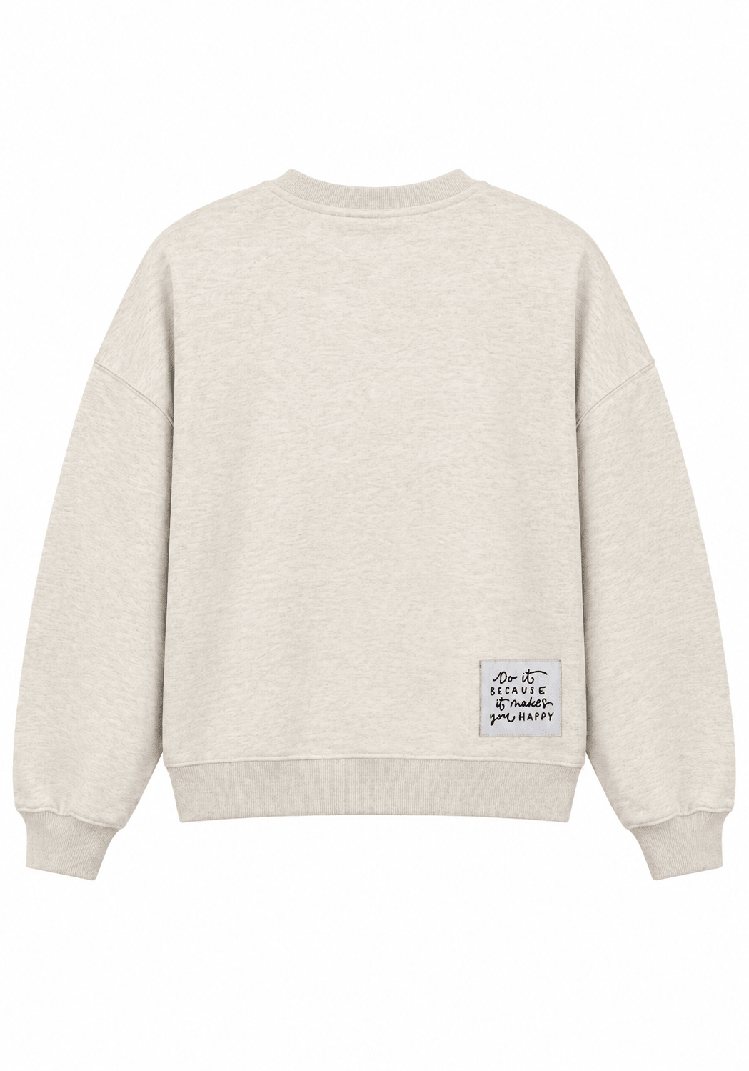 The Shirt Project Sweatshirt 51981Silver Melange - Blue Water Clothing