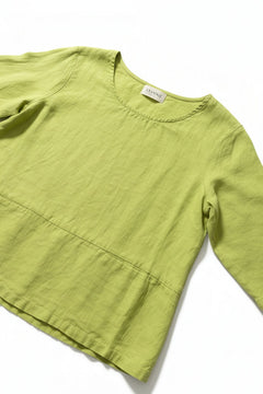 ThingThing Linen Top 7144ClothingBright Olive - Blue Water Clothing