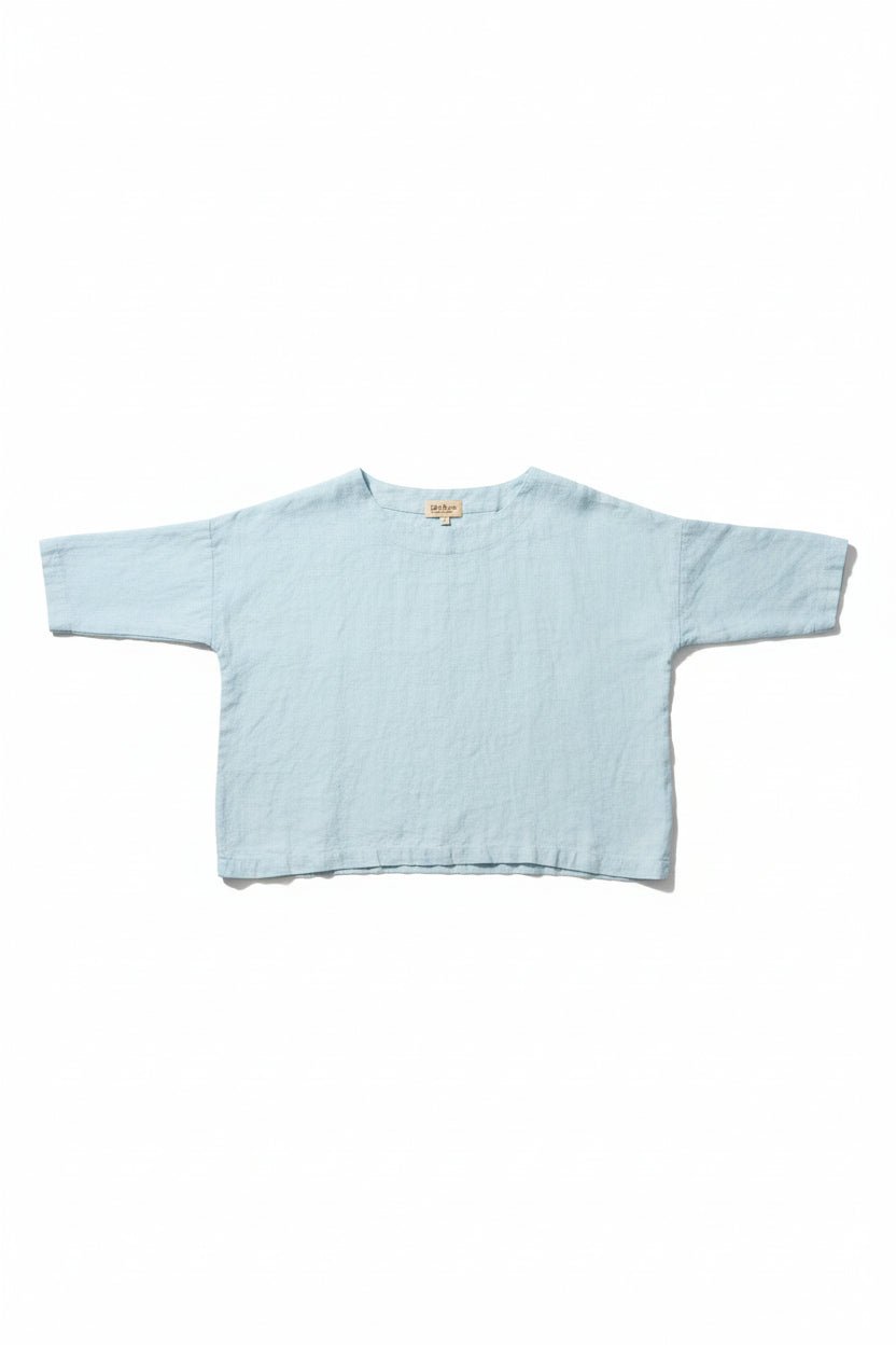 ThingThing Linen Top 7145ClothingSky - Blue Water Clothing