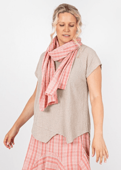 ThingThing Linen Top 7146ClothingOlive - Blue Water Clothing