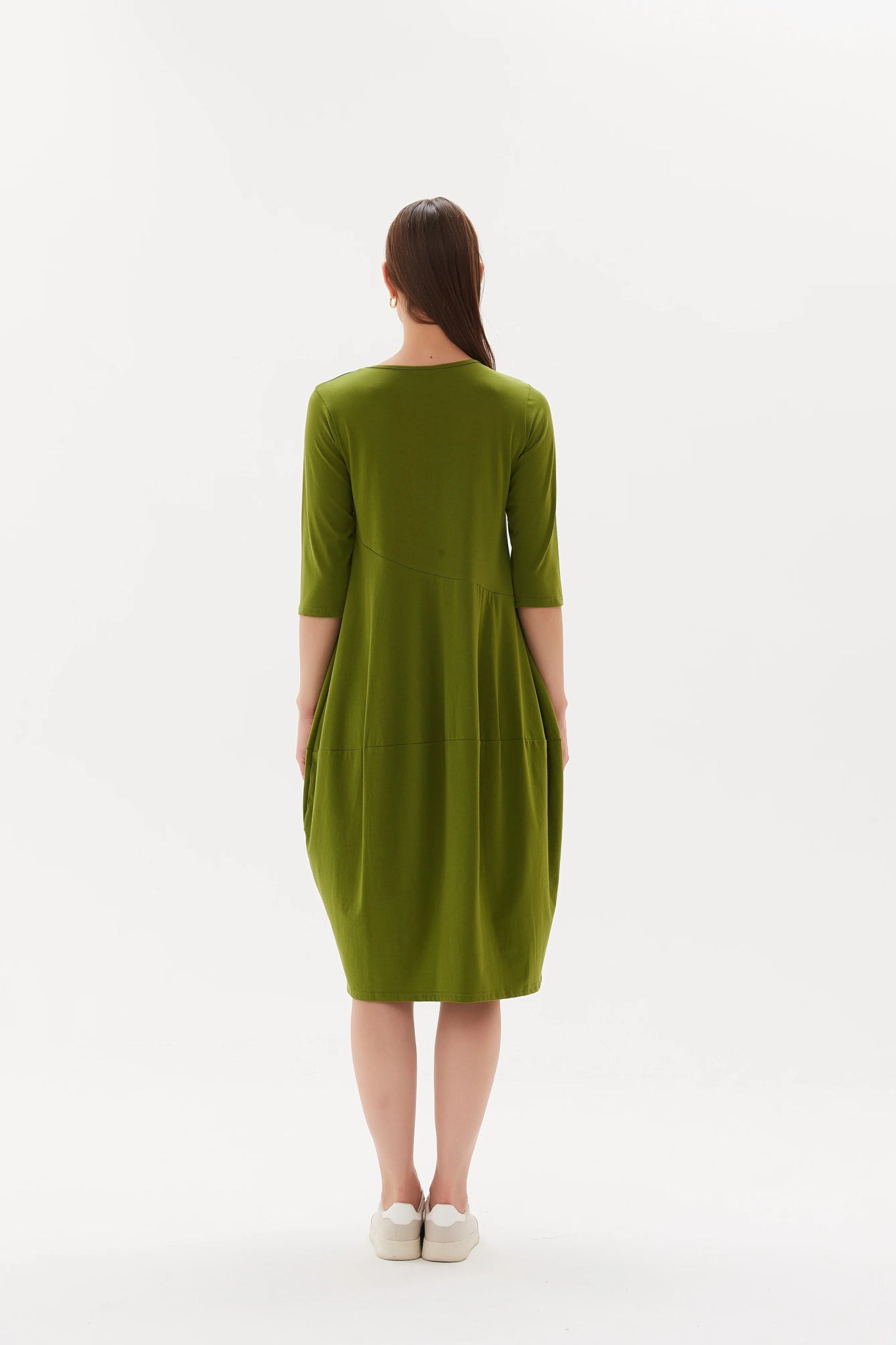 TirelliTirelli 3/4 Diagonal DressDressesRed - Blue Water Clothing