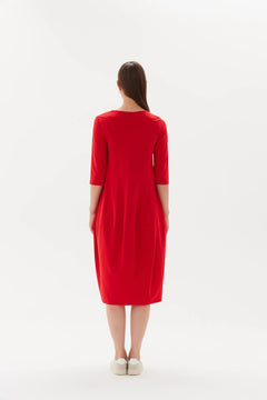 TirelliTirelli 3/4 Diagonal DressDressesBlack - Blue Water Clothing