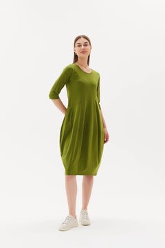 TirelliTirelli 3/4 Diagonal DressDressesGreen Oasis Print - Blue Water Clothing