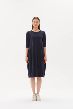 TirelliTirelli 3/4 Diagonal DressDressesNavy - Blue Water Clothing