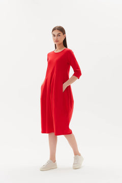 TirelliTirelli 3/4 Diagonal DressDressesBlack - Blue Water Clothing