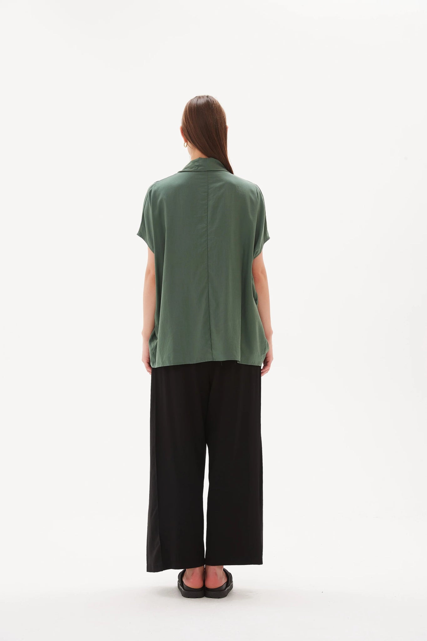 TirelliTirelli Wrap Front TopTopsSoft Teal - Blue Water Clothing