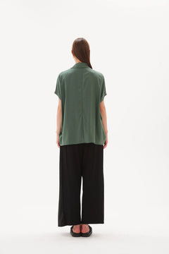 TirelliTirelli Wrap Front TopTopsSoft Teal - Blue Water Clothing