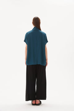 TirelliTirelli Wrap Front TopTopsSoft Emerald - Blue Water Clothing
