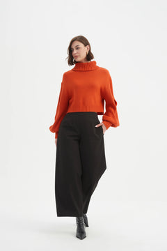 TirelliTirelli Balloon Sleeve KnitTopsBlood Orange - Blue Water Clothing
