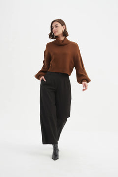TirelliTirelli Balloon Sleeve KnitTopsBlood Orange - Blue Water Clothing