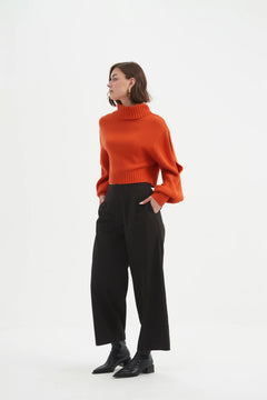 TirelliTirelli Balloon Sleeve KnitTopsBlood Orange - Blue Water Clothing