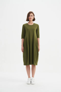 TirelliTirelli Diagonal Seam Winter Dress 25ClothingBlack - Blue Water Clothing