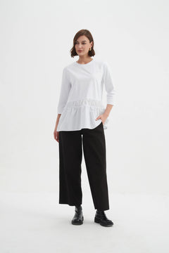 TirelliTirelli Drop Waist Combi TopTopsBlack - Blue Water Clothing
