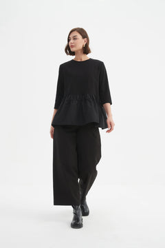 TirelliTirelli Drop Waist Combi TopTopsBlack - Blue Water Clothing