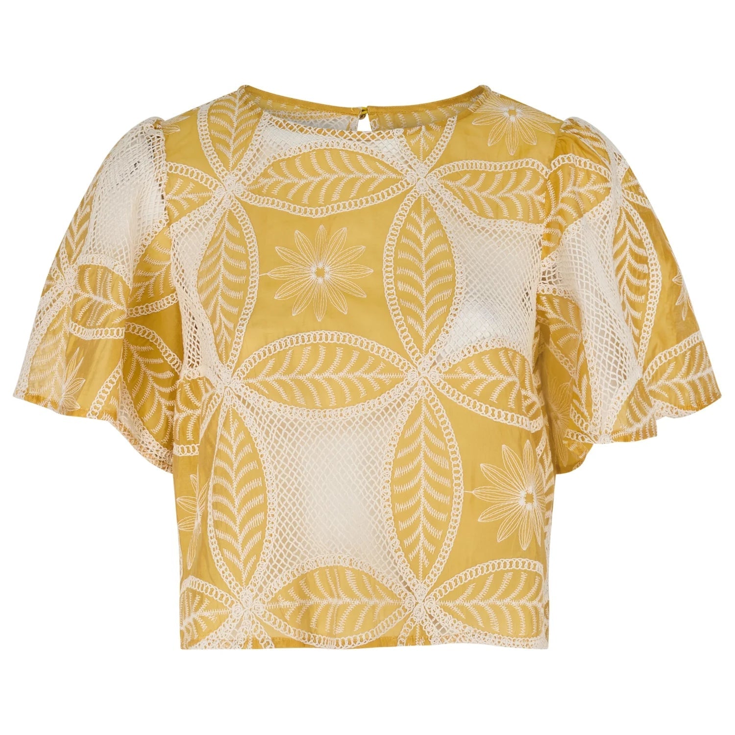 Traffic PeopleTraffic People Rene Blouse The briefest Of MomentsTopsYELLOW - Blue Water Clothing