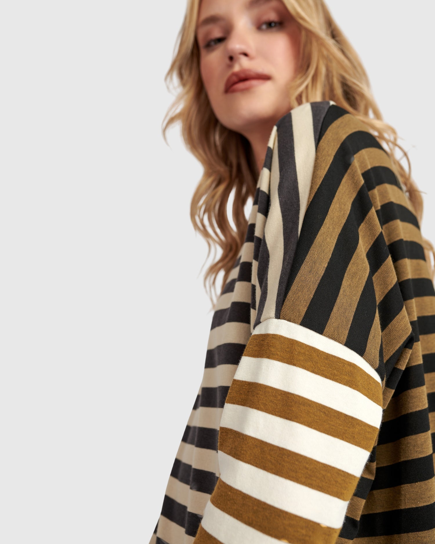 UrbanUrban Multi Stripe Cotton TopTopsStripe - Blue Water Clothing