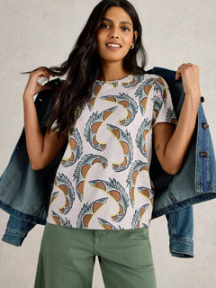 White Stuff Abbie Tee - Blue Water Clothing