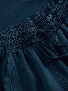 White Stuff Ava Wide Leg Jersey Jogger - Blue Water Clothing