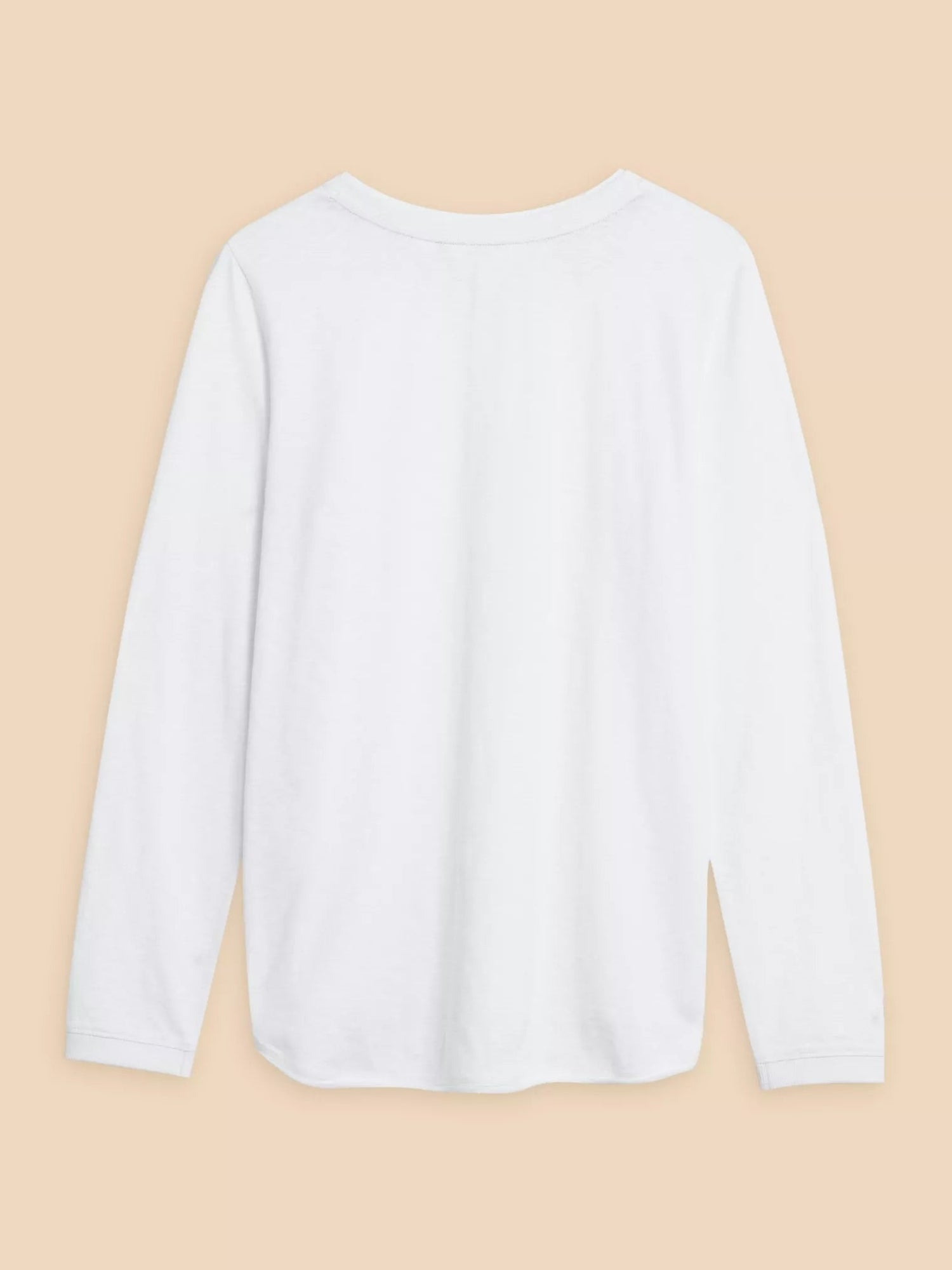 White StuffWhite Stuff Clara LS TeeClothingBRIL WHITE - Blue Water Clothing
