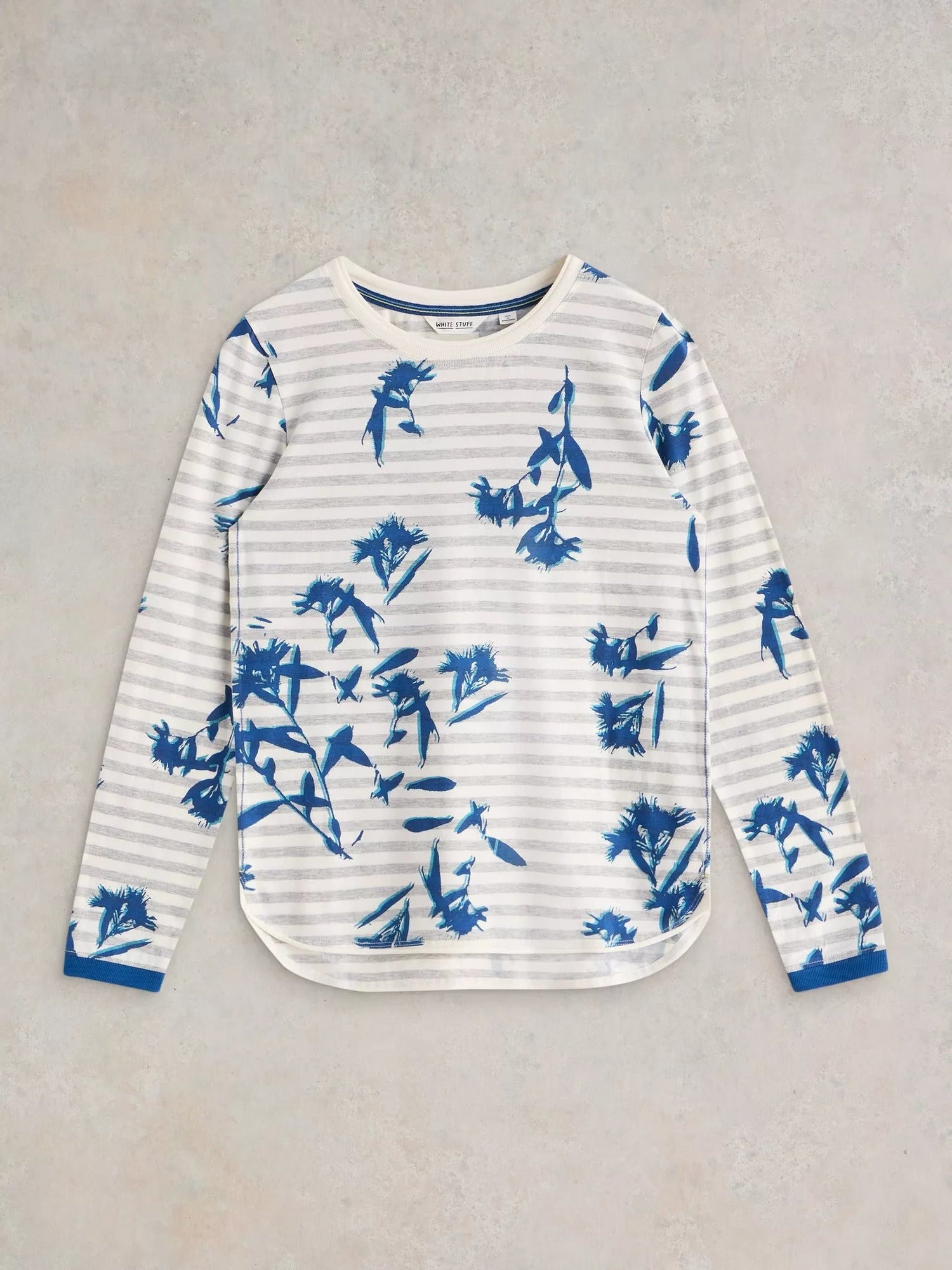 White StuffWhite Stuff Clara LS TeeClothingBLUE PR - Blue Water Clothing