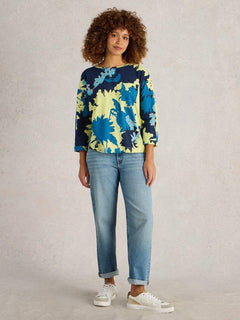 White StuffWHITE STUFF DEMI DOLMANClothingYELLOW PR - Blue Water Clothing