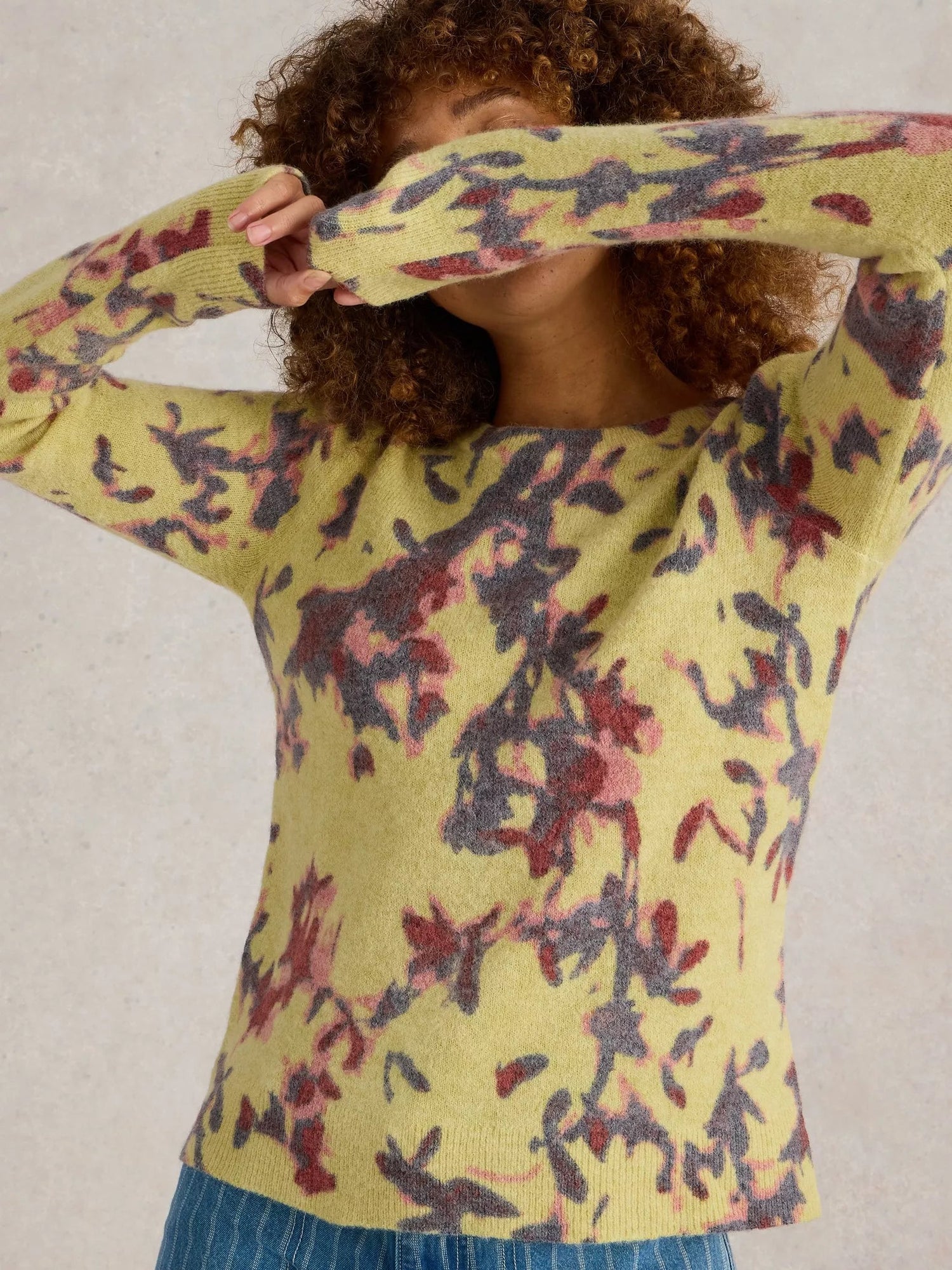 White Stuff Jodie Jumper - Blue Water Clothing