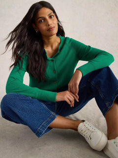 White Stuff Lulu Cardigan - Blue Water Clothing