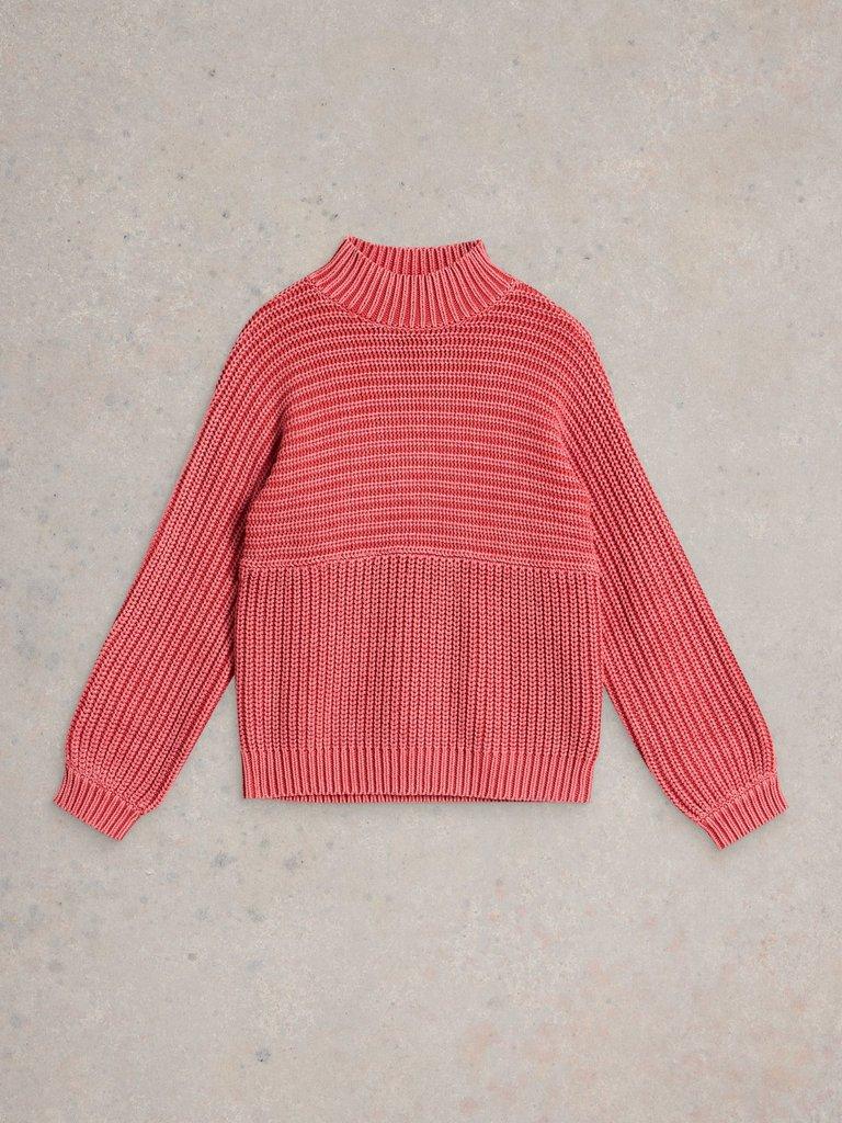White StuffWhite Stuff Marley Mix Cotton JumperClothingMID PINK - Blue Water Clothing