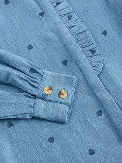 White Stuff Pauline Embroidered Top - Blue Water Clothing