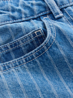 White Stuff Tia Wide Leg Crop Jean - Blue Water Clothing