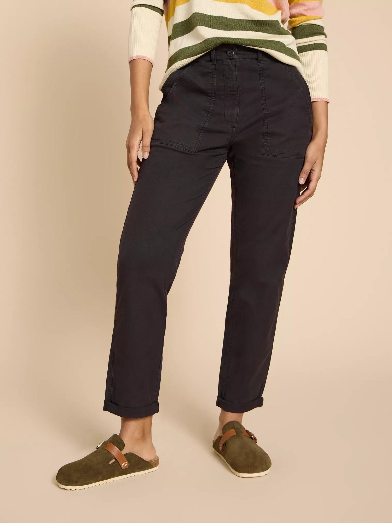 White Stuff Twister Chino - Blue Water Clothing