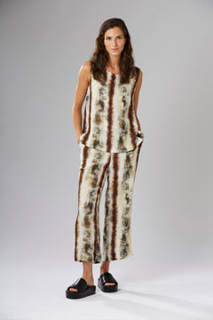 Yellow LabelYellow Label Printed Tank Top PebbleTopsPebble Printed - Blue Water Clothing