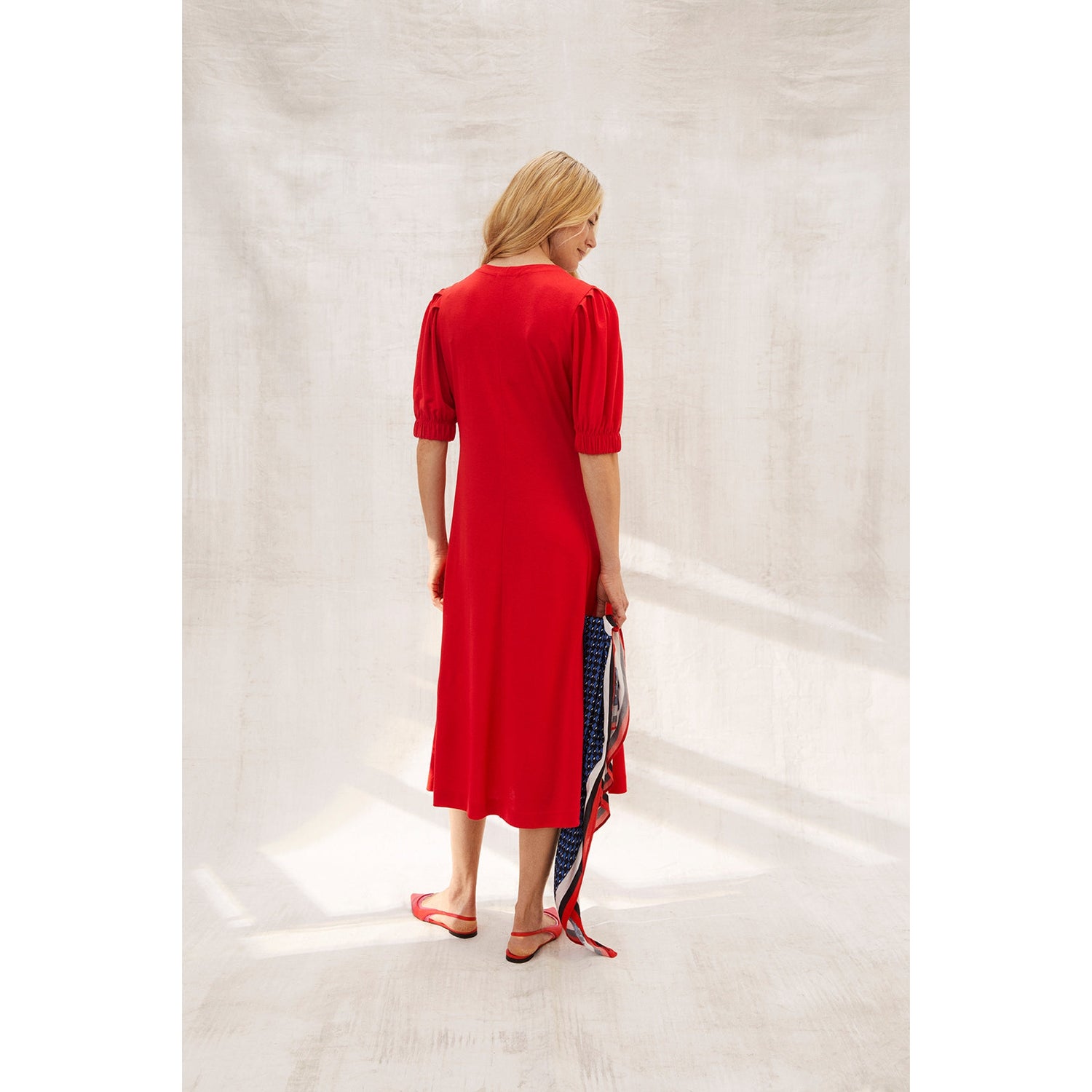 Nalan-Jersey-Dress-Masai-Blue Water Clothing