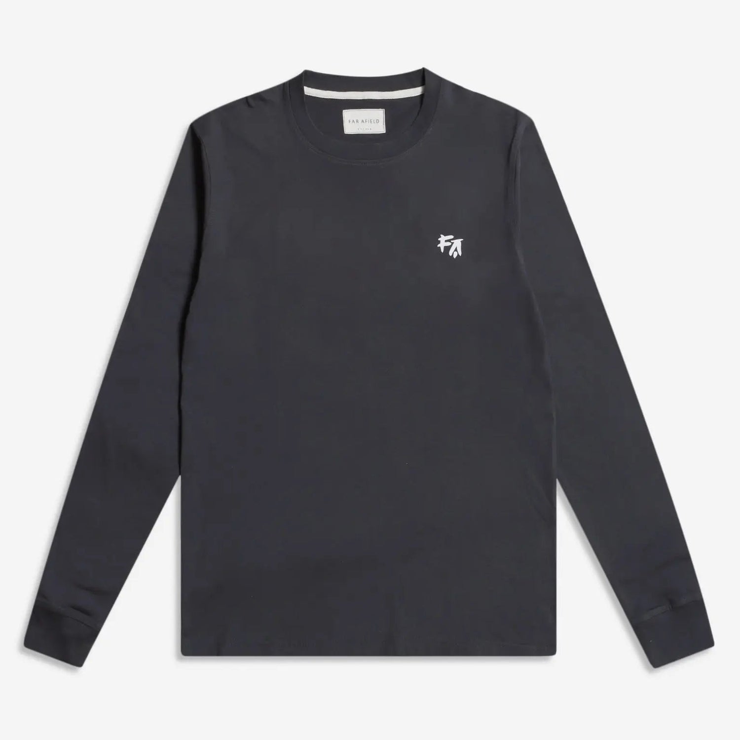 Fuji San Long Sleeve T-Shirt Dark Navy - escape