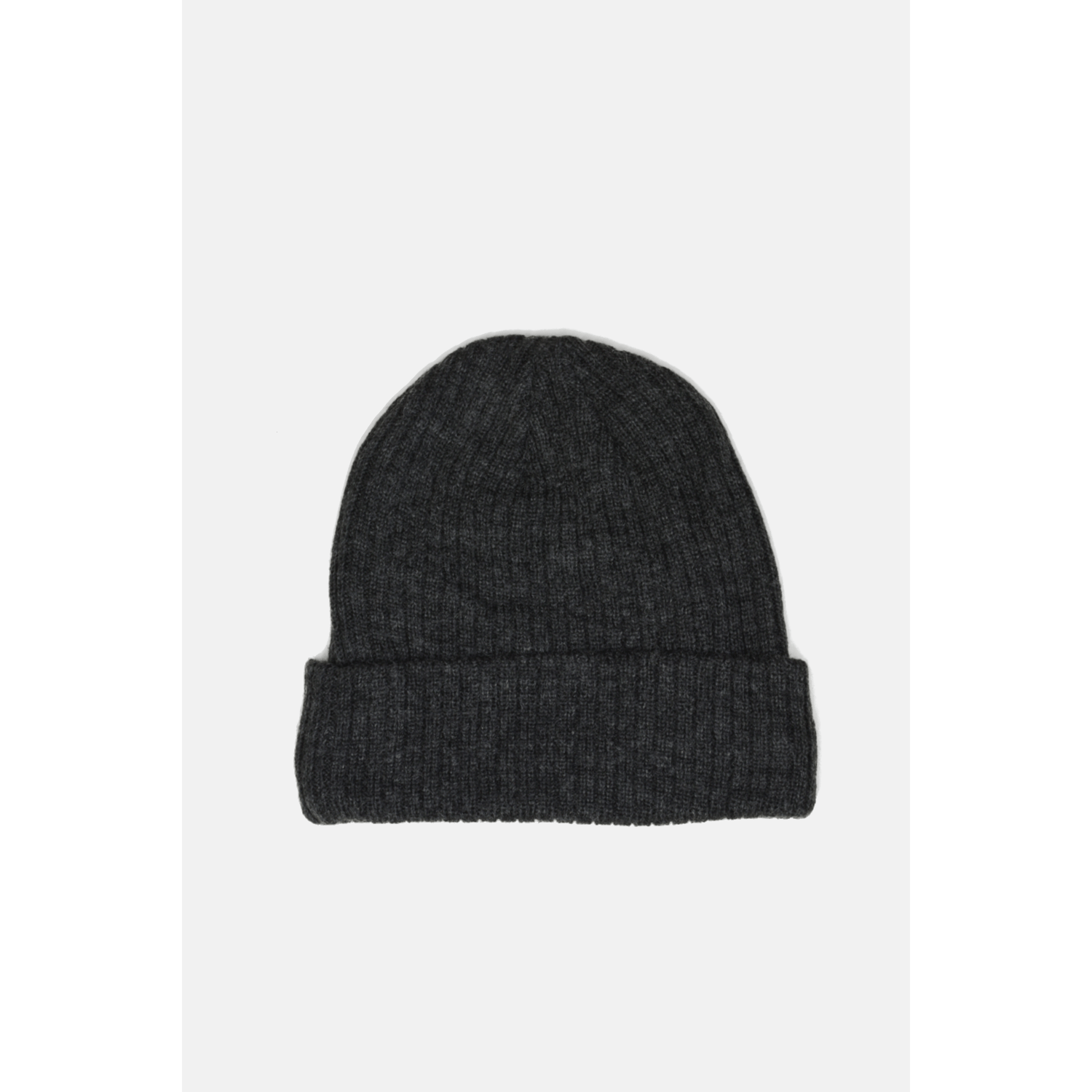 Fleeced Lined 100% Wool Beanie Charcoal - Blue Water Clothing