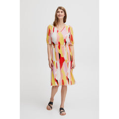 Fransa Lily Dress 2 - Blue Water Clothing