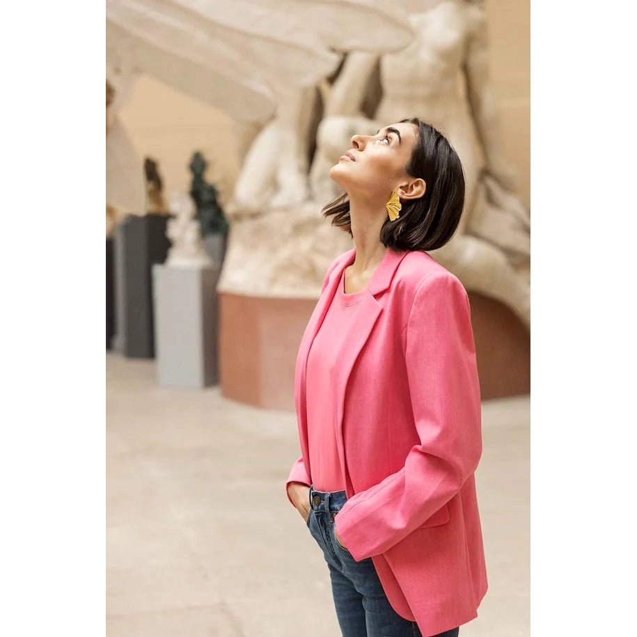 Fransa Milena Blazer - Blue Water Clothing