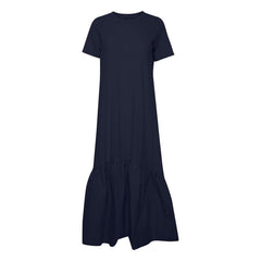 Fransa Zavia Dress - Blue Water Clothing