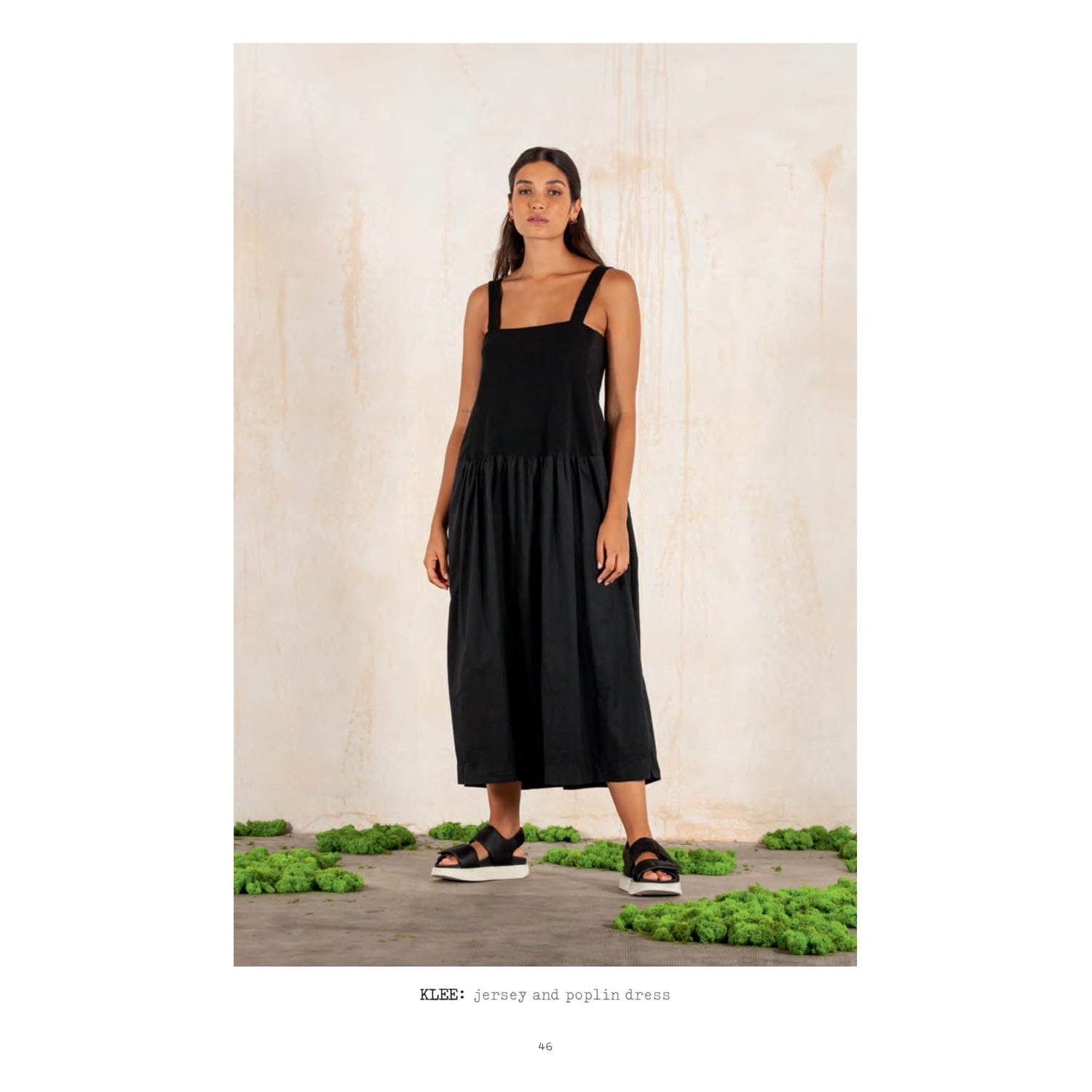 Mama b Klee Dress - Blue Water Clothing