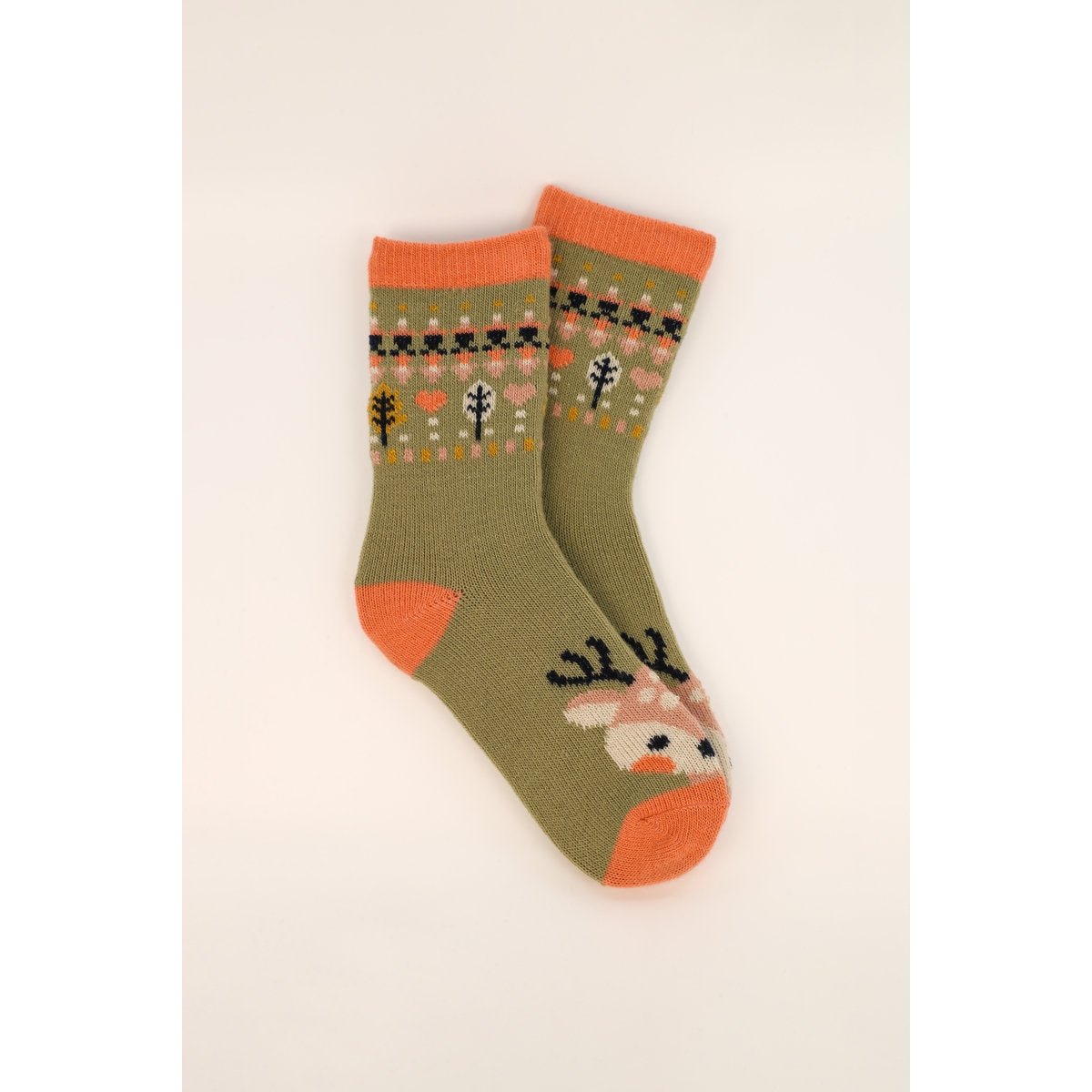 Powder Cute Knitted Socks - Blue Water Clothing
