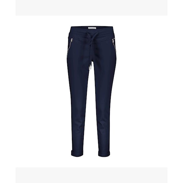 Red Button Tessy Crop Jog - Blue Water Clothing