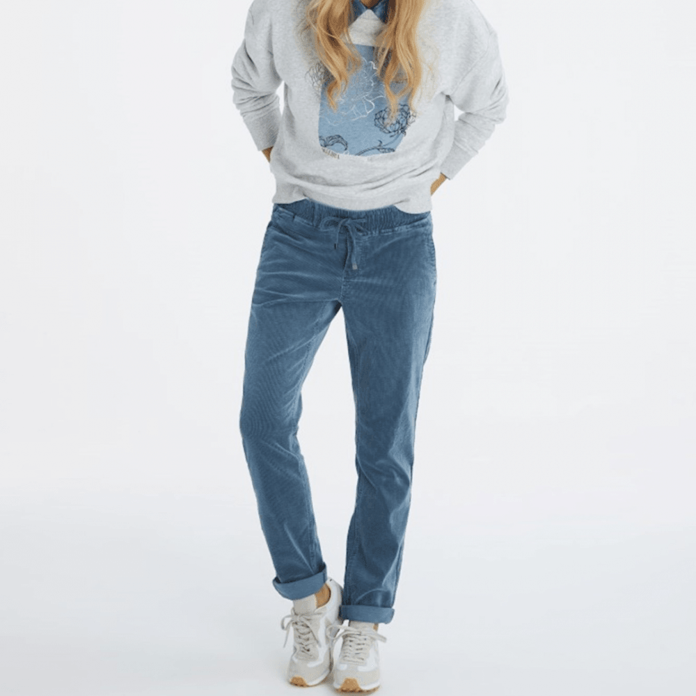Red ButtonRed Button Tessy Jog CordTrousersIce Blue - Blue Water Clothing