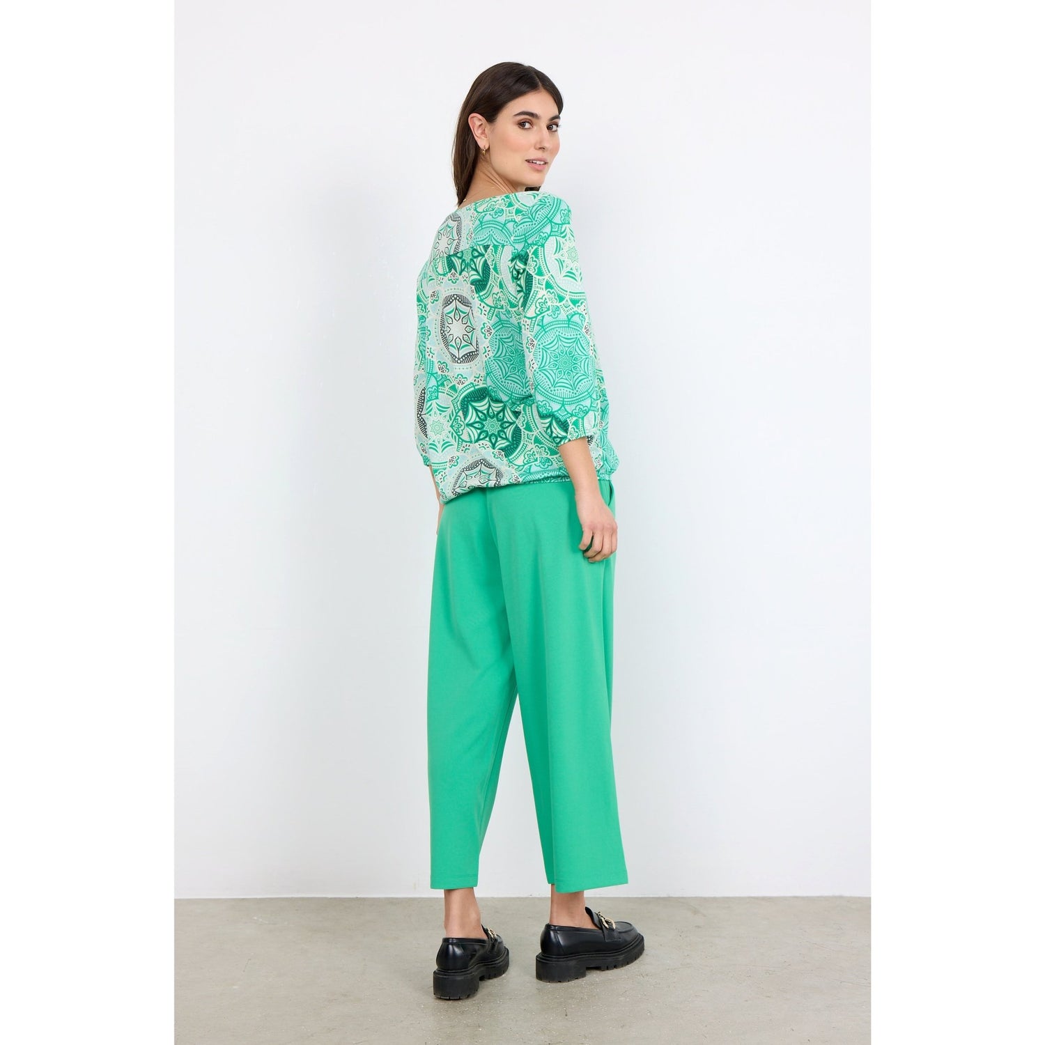 Soya ConceptSoya Concept Felicity AOP 418 BlouseTopsGreen 7315c - Blue Water Clothing