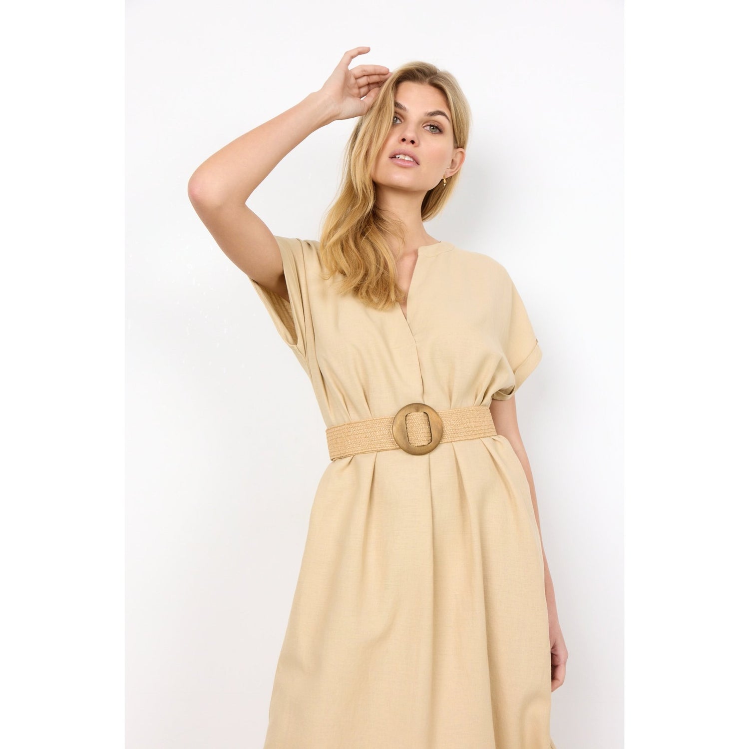 Soya ConceptSoya Concept Linka 1 BeltBeltSand 8008 - Blue Water Clothing